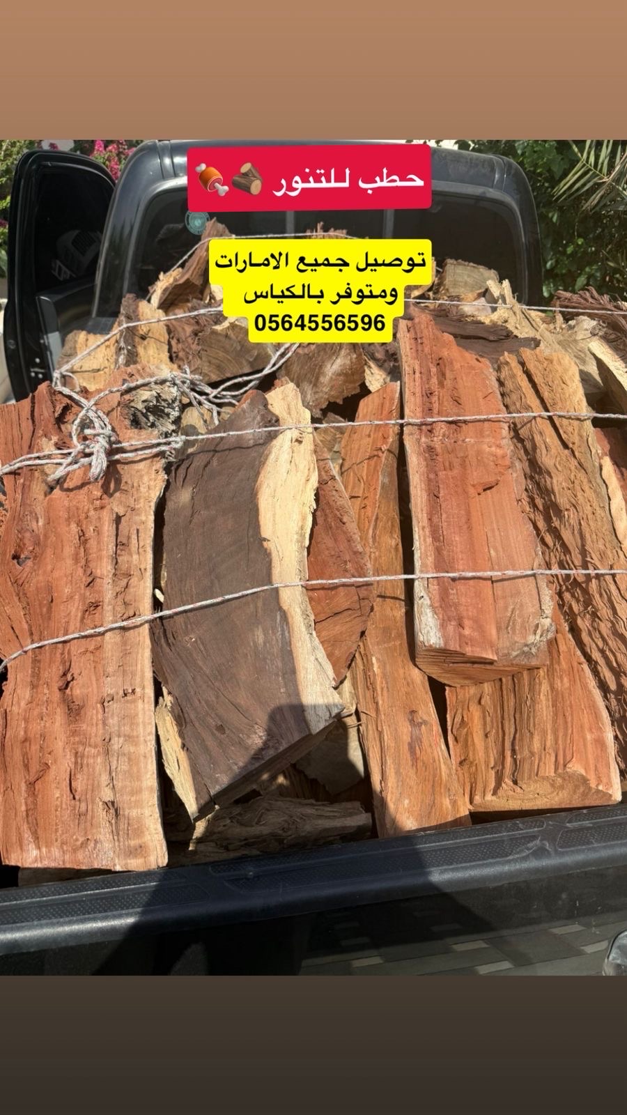 حطب تنور